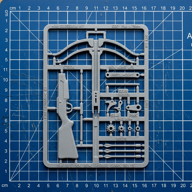 卡片折叠式十字弓 (Kit Card)